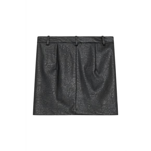 NEW DESIGNERS REMIX maya mini skirt in black - Picture 4 of 4